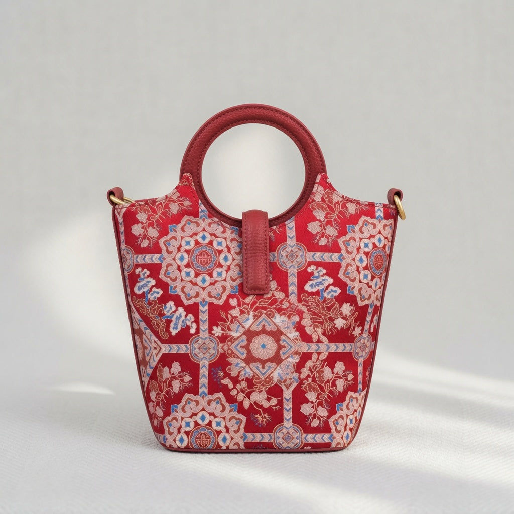 Jamila Designer Heritage Nomad Red Bucket Bag 2026 Ramadan Limited Edition