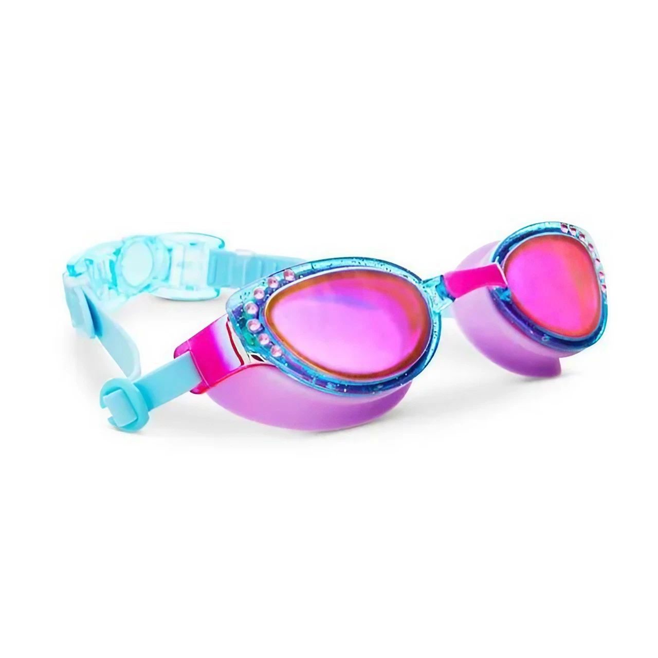 Bling2O Miss Lux in Sapphire Swim Goggles Sapphire Blue, 3+ years