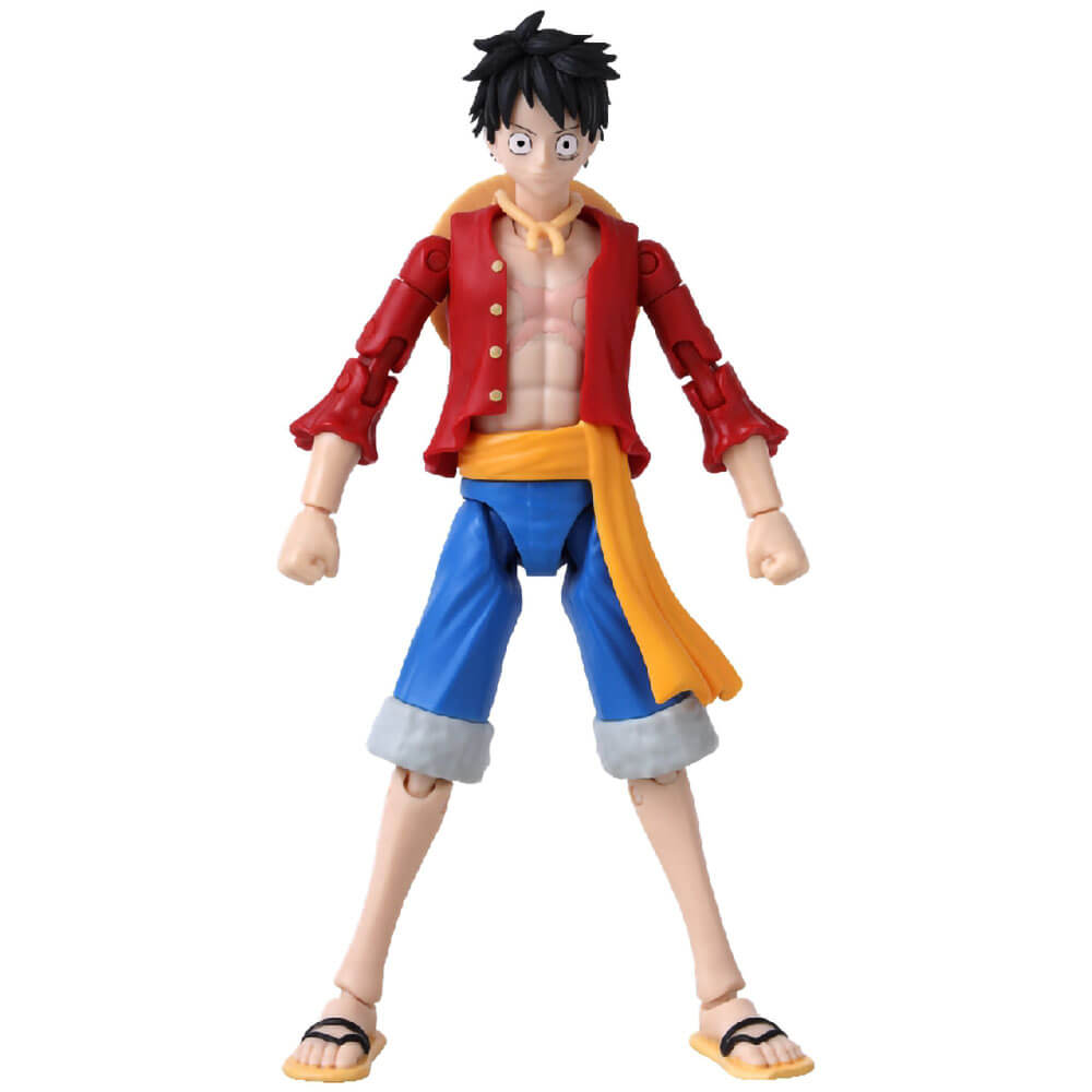 Bandai Anime Heroes One Piece Monkey D. Luffy Action Figure, 17cm