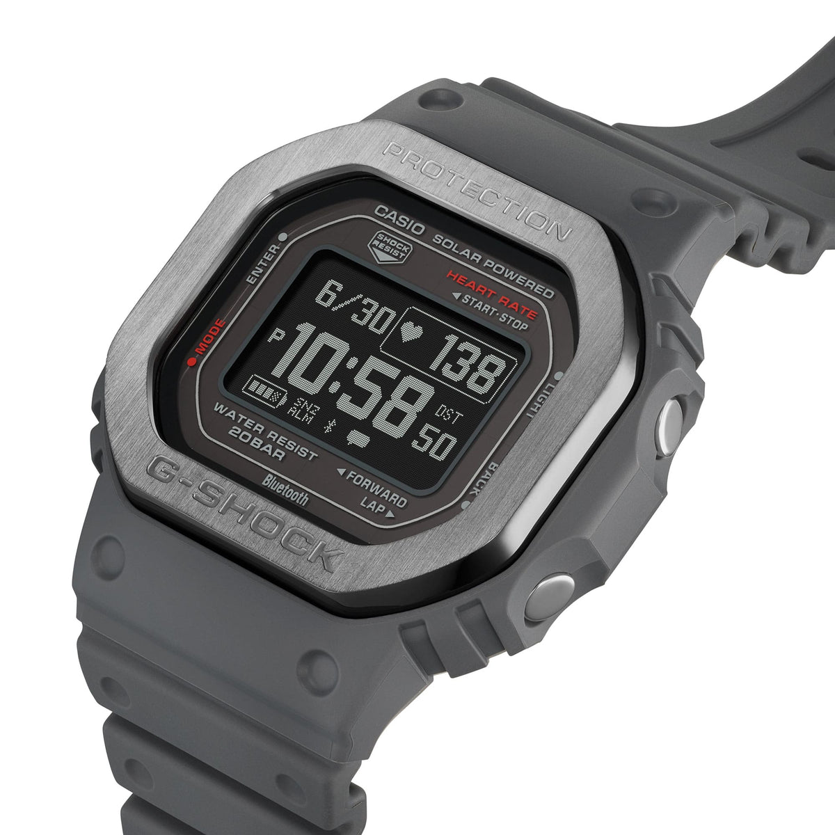 Casio G-SHOCK DW-H5600MB Bluetooth Fitness & Health Smartwatch