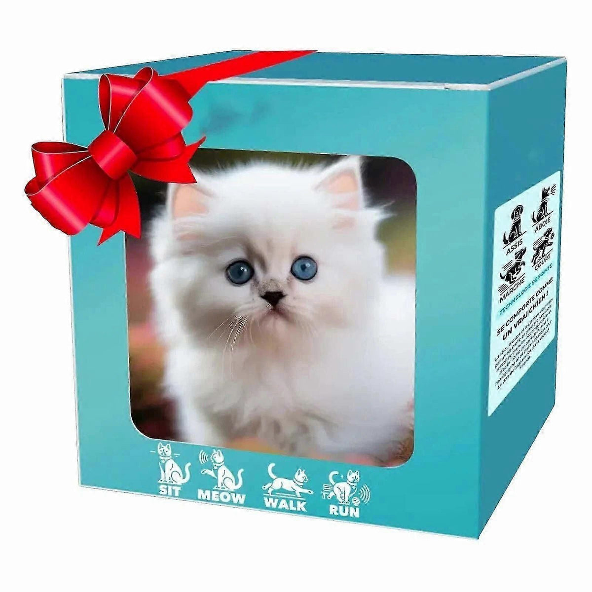 New Interactive Robot Kitten Plush Toy For Kids - Soft Robotic Cat With Fun Activities For Children