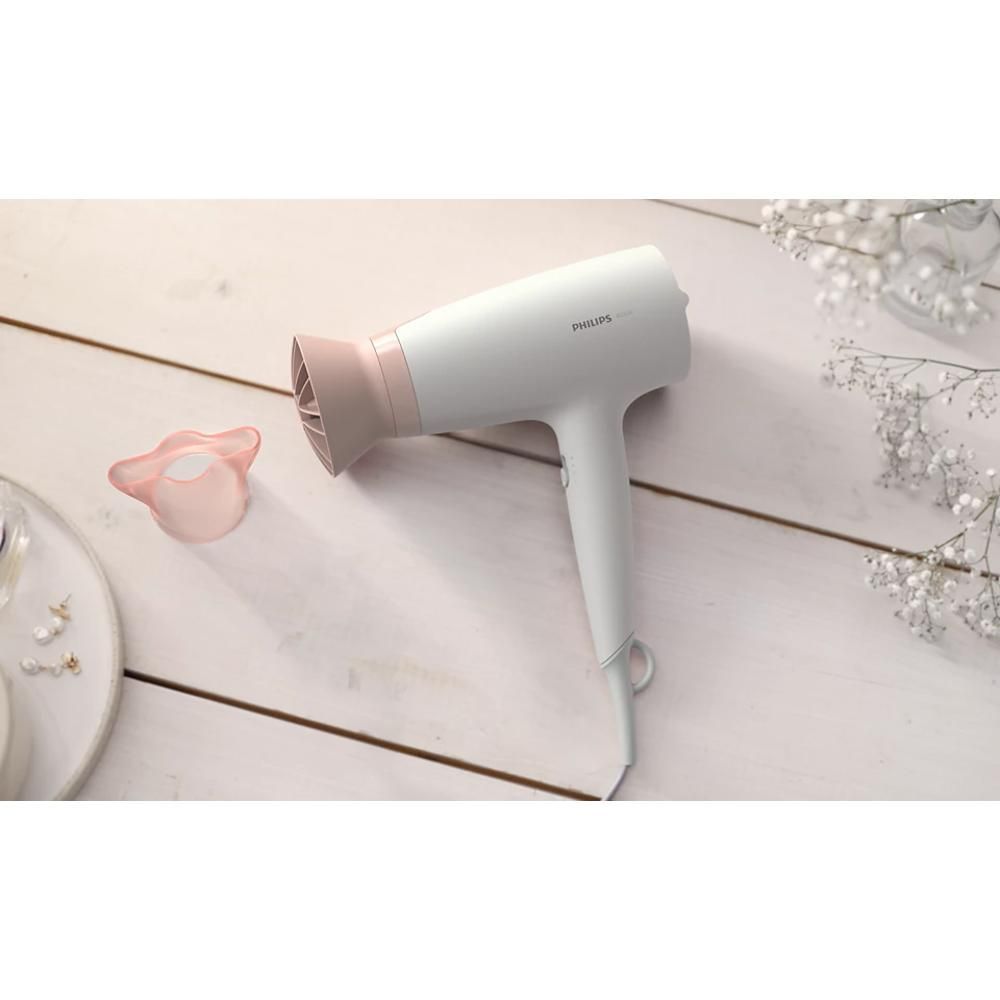 Philips Hair Dryer BHD300/10, ThermoProtect Apparatus, 3 Temperature and Speed Settings, 1600W