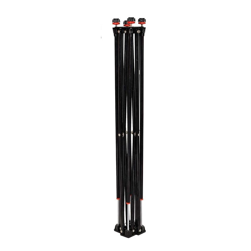 Foldable Adjustable Carrom Board Stand Black Color