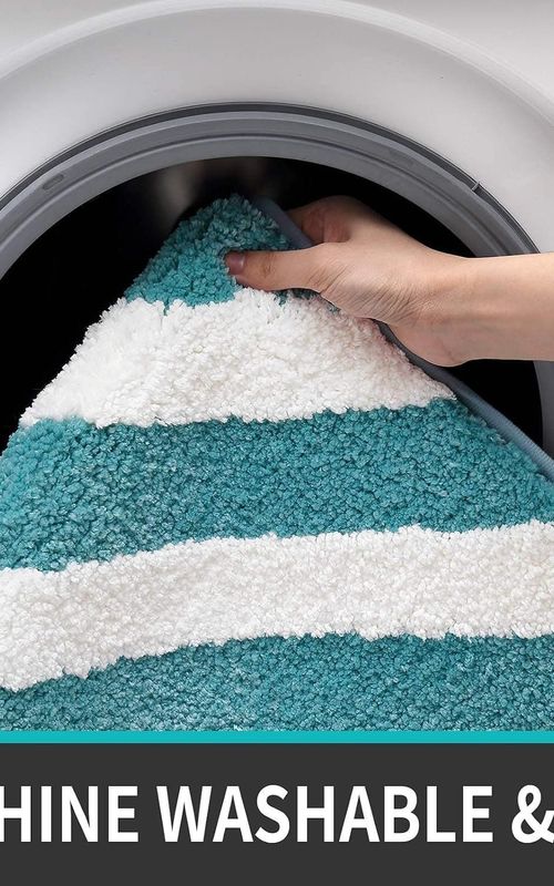 AIESY® Beautiful Luxury Rectangle Quick Dry Bath Mat