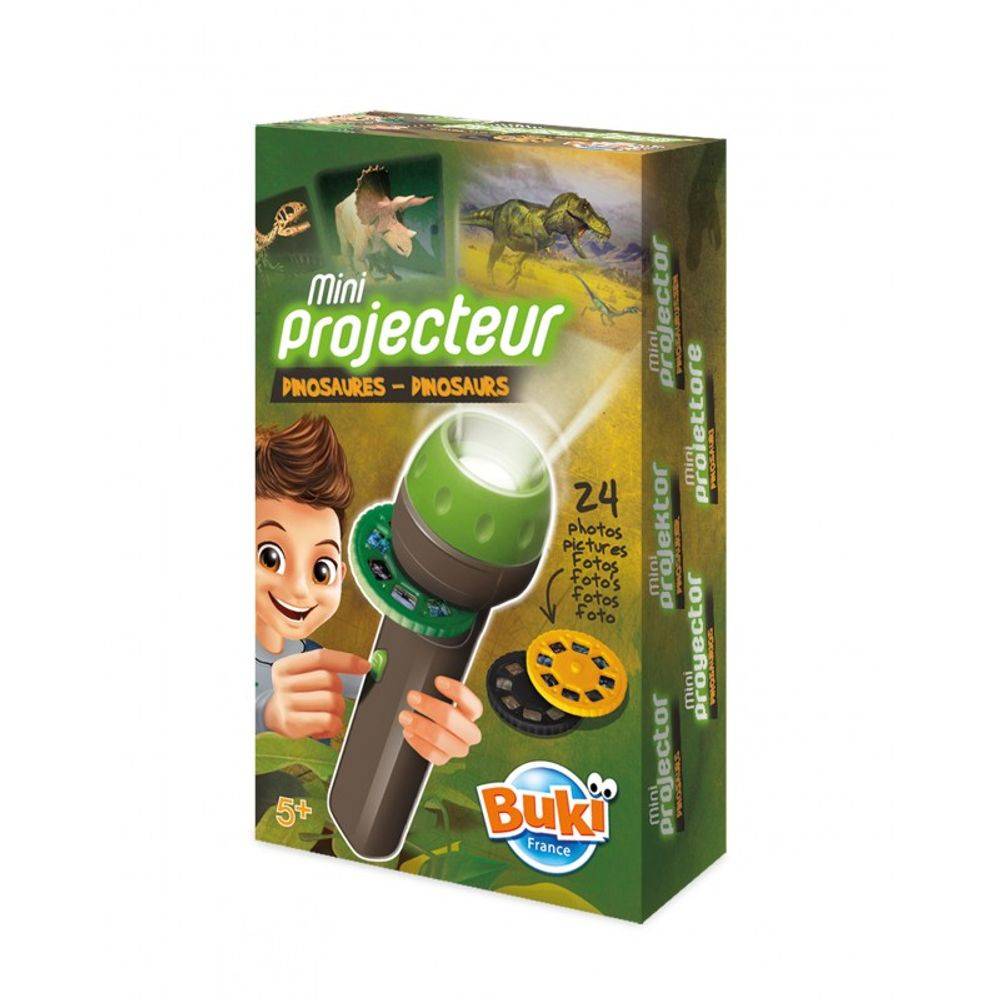 Buki France Dinosaurs Mini Projector, (24 Slides)