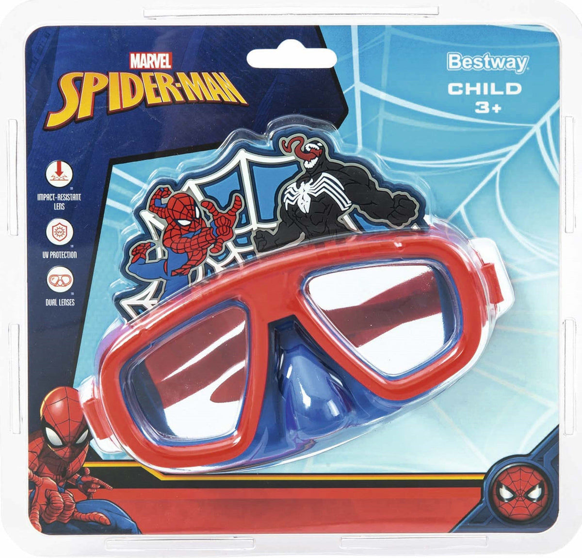 BWAY MASK DLUXE SPIDERMAN & VENOM