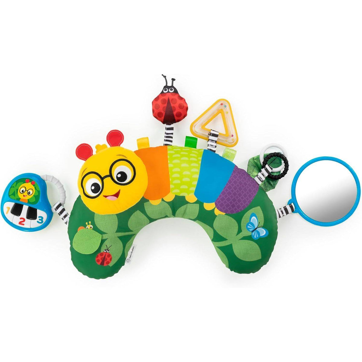Baby Einstein Cal-a-Pillow Tummy Time Activity Pillow, 63.5x12.9x 38.86cm, 0-12 months