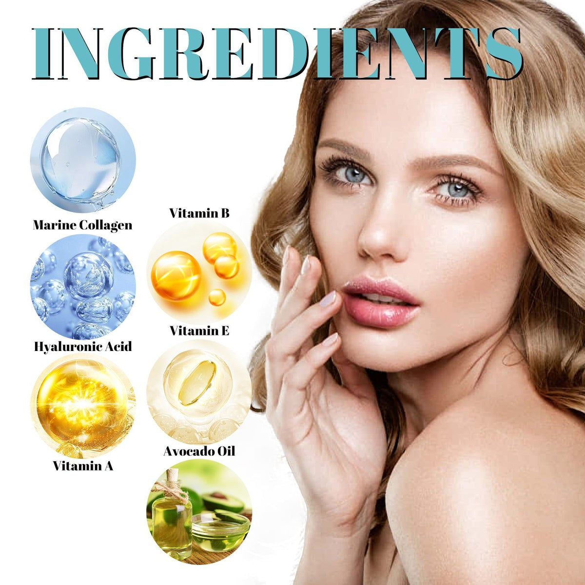 Moisturizing Anti-Wrinkle Cream, Youthful Skin, Firming, Anti-Aging, Smooth Fine Lines ,50ml