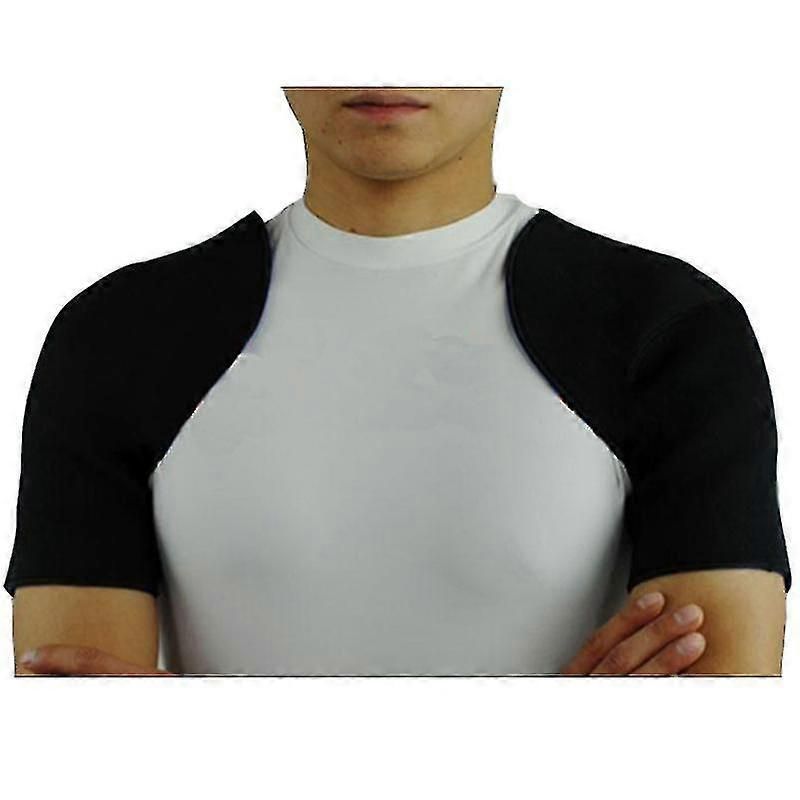 Double Shoulder Support Brace Injury Arthritis Pain Brace Strap