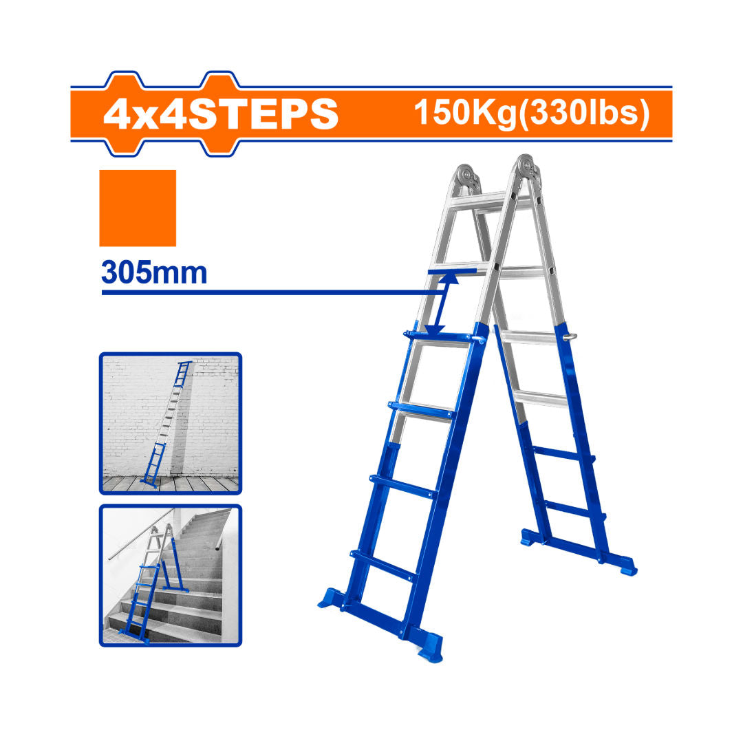 WADFOW Multi Purpose, Steel & Aluminium Ladder