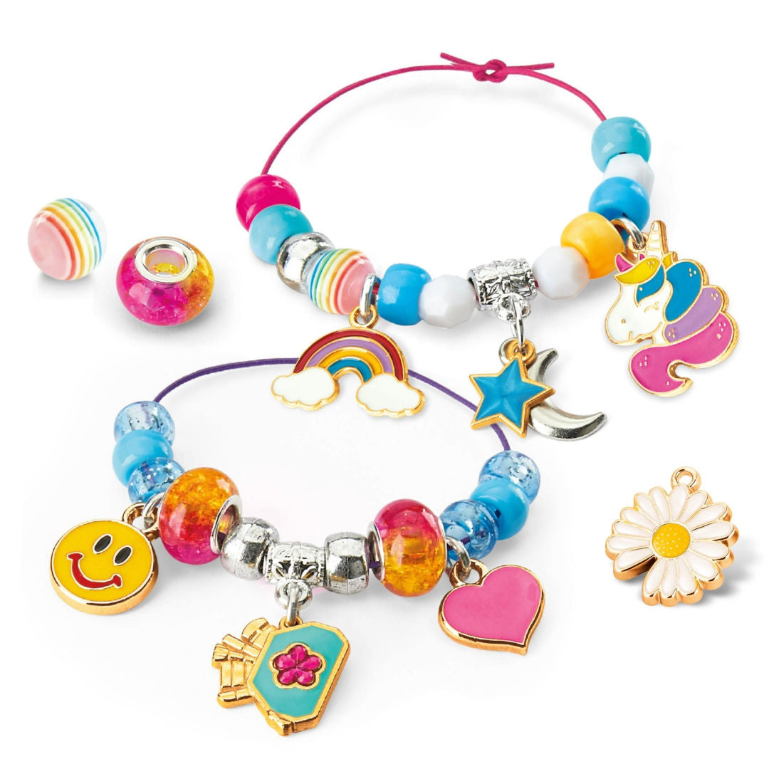Cra-Z-Art Shimmer ‘n Sparkle BFF Charm Jewelry Craft Kit, 8+ Years