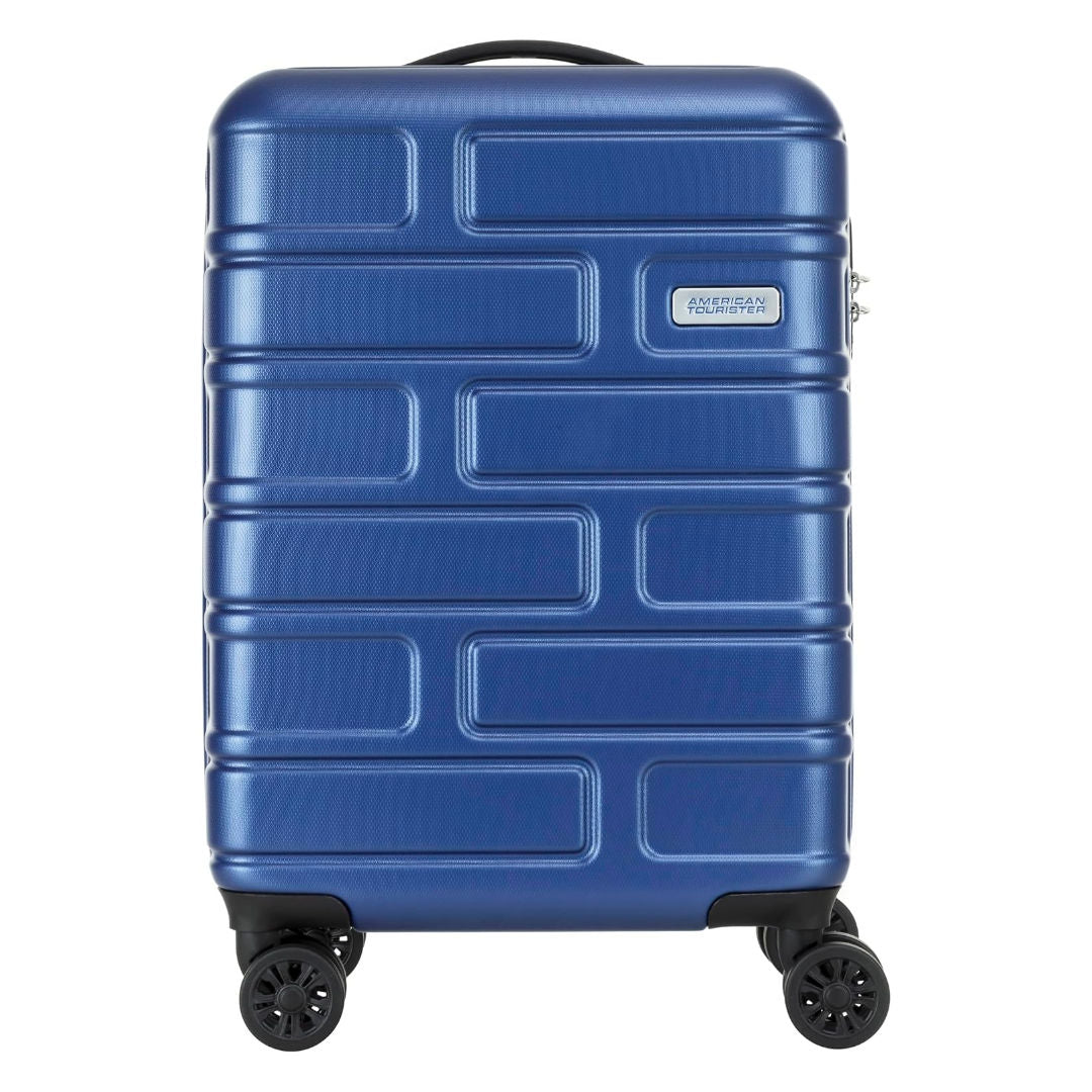 American Tourister Bricklane Hard Luggage Trolley Bag, Blue