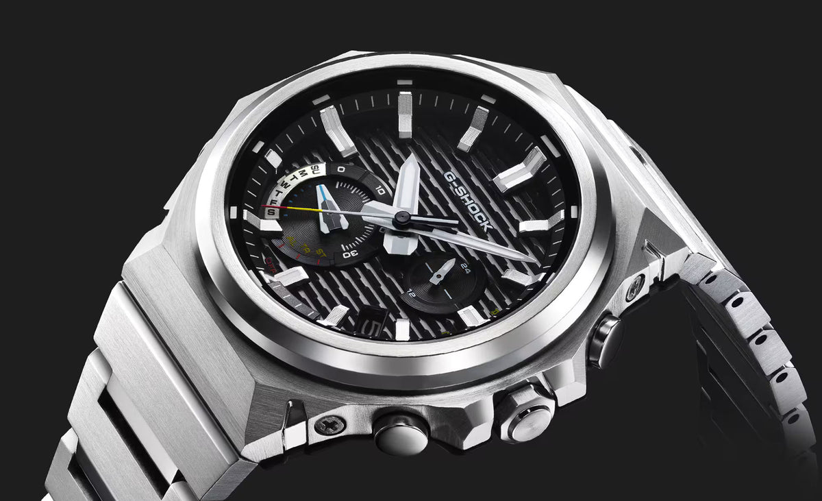 Casio G-SHOCK G-STEEL GST-B1000 Series, Bluetooth Tough Solar Stainless Steel Shock Resistant Watch