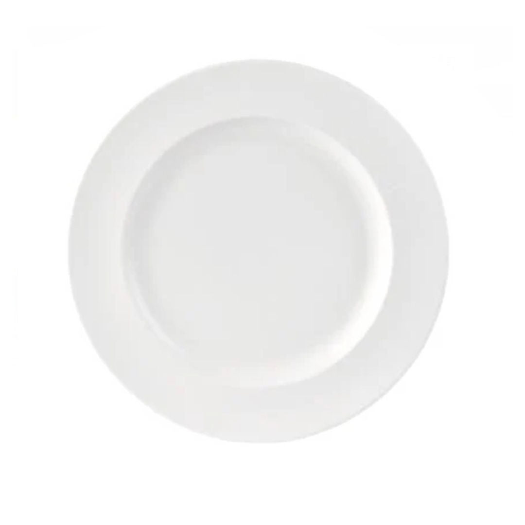 Sunnex Whiteware Rim Plate, C88006