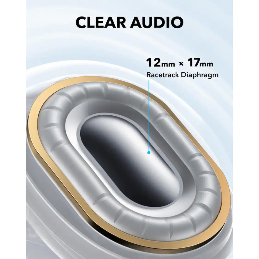 Anker Soundcore C40i Open-Ear Wireless Earbuds, Clip-On Design, Bluetooth 5.4, 21H Playtime
