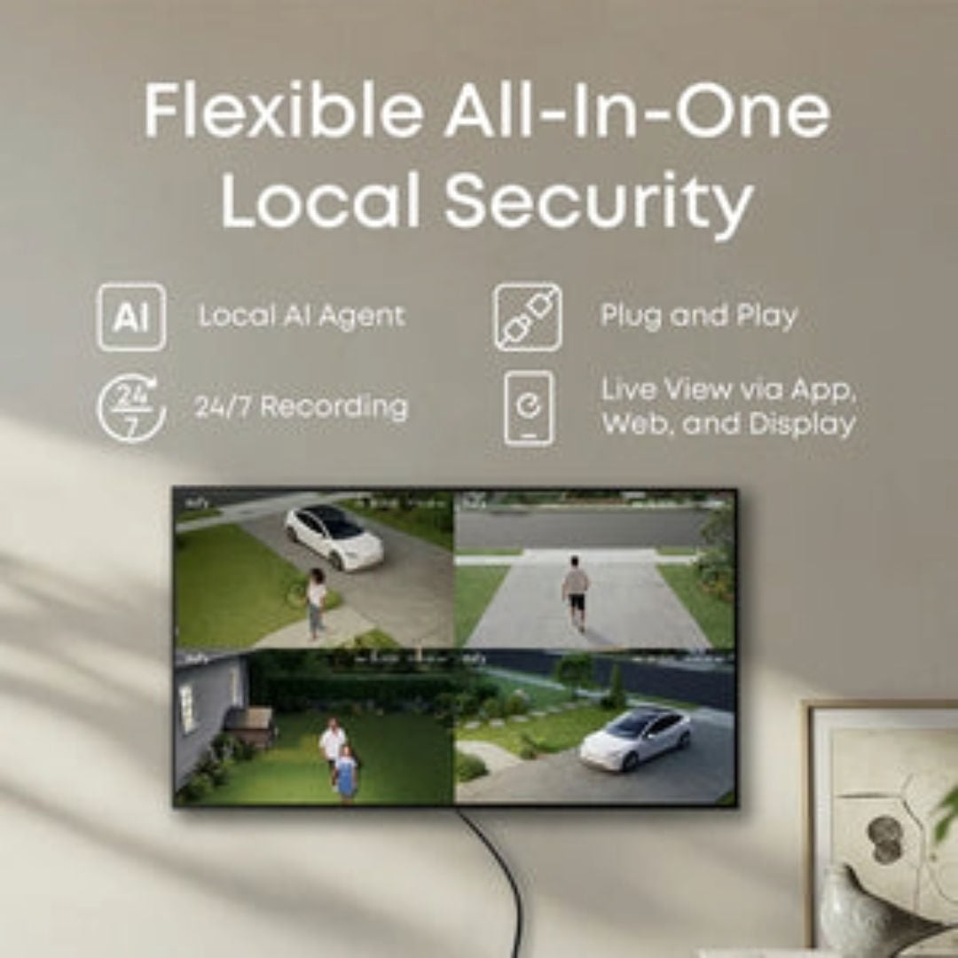 Anker Eufy E40 NVR Security Monitor Camera, White