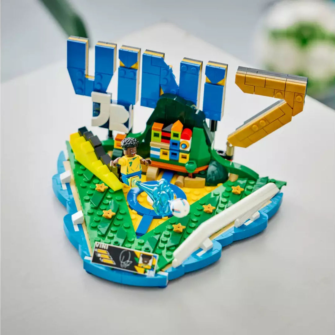 LEGO Editions Vini Jr. Soccer Highlights 43027 Building Set, 510 Pieces, For Age 10+ Years