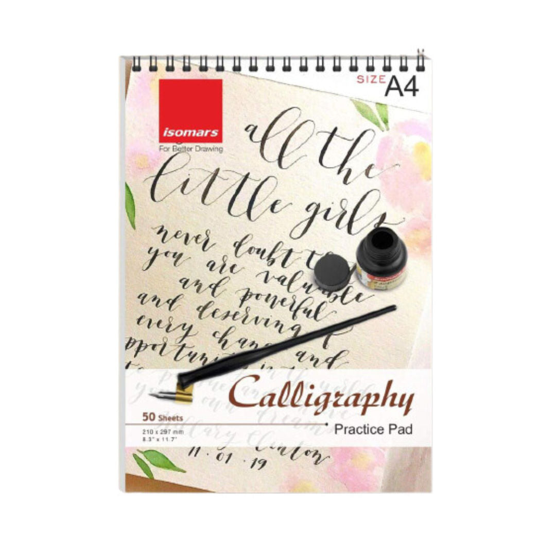 isomars  A4 Calligraphy Practice Pad, 50 Sheets