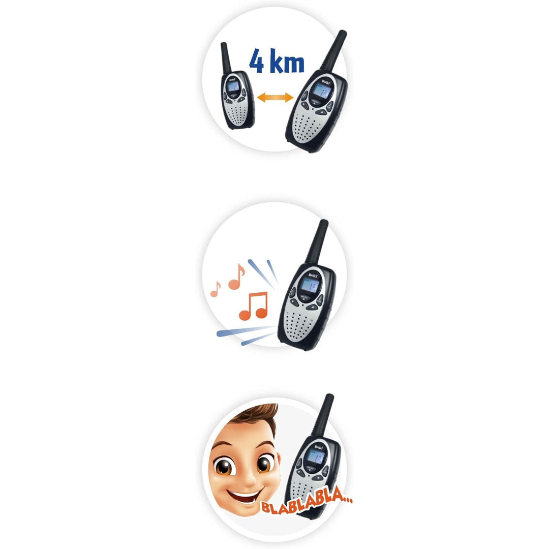 Buki France International Walkie Talkie Rechargeable