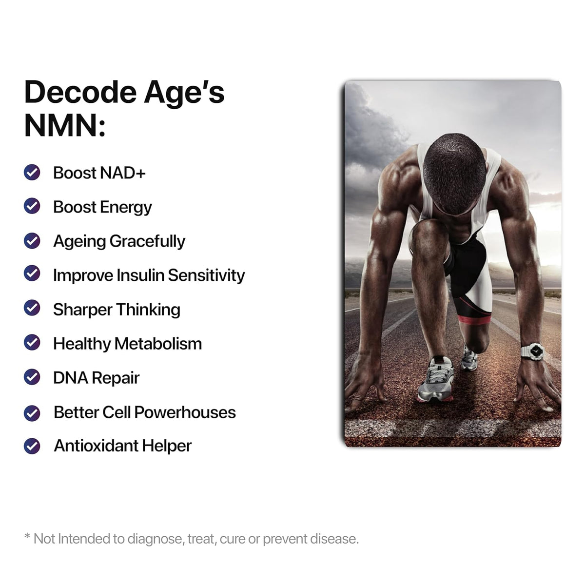 DECODE AGE UTHEVER NAD+ 1000 Capsules 60