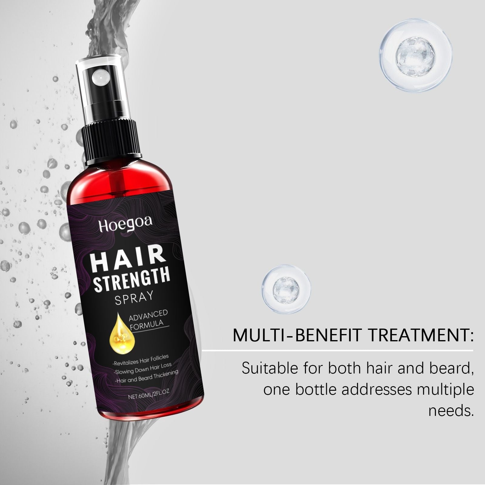 Hydrating Hair Care Spray Leave-In Mist 60ml