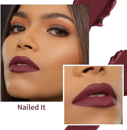 Nykaa So Creme! Creamy Matte Lipstick Nailed It