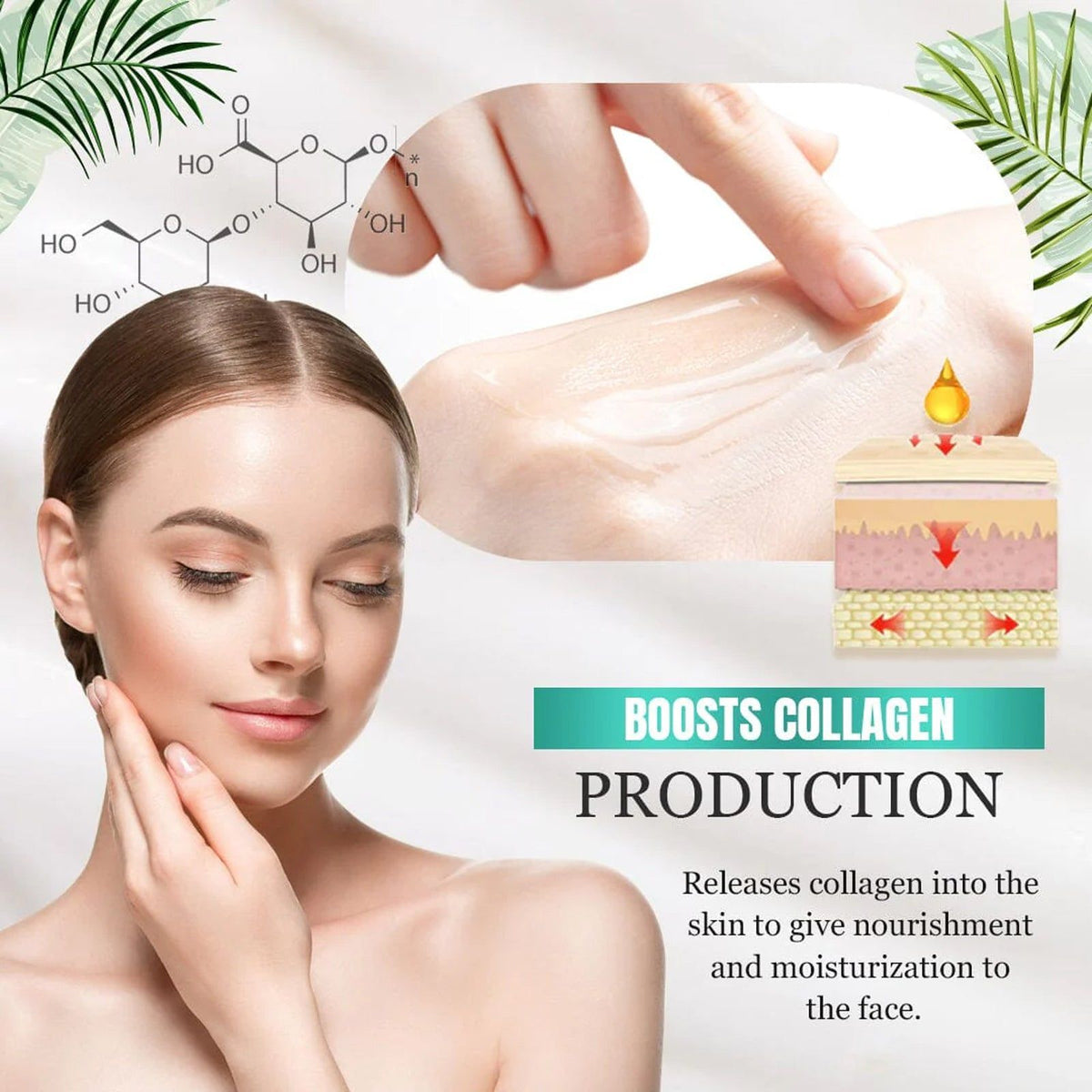 Plant-Based Peptide Serum, Brightening, Hydrating, Anti-Aging, Moisturize Skin ,30ml