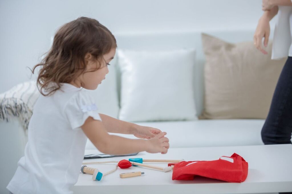 PlanToys Doctor Set — Wooden Pretend Play Medical Set