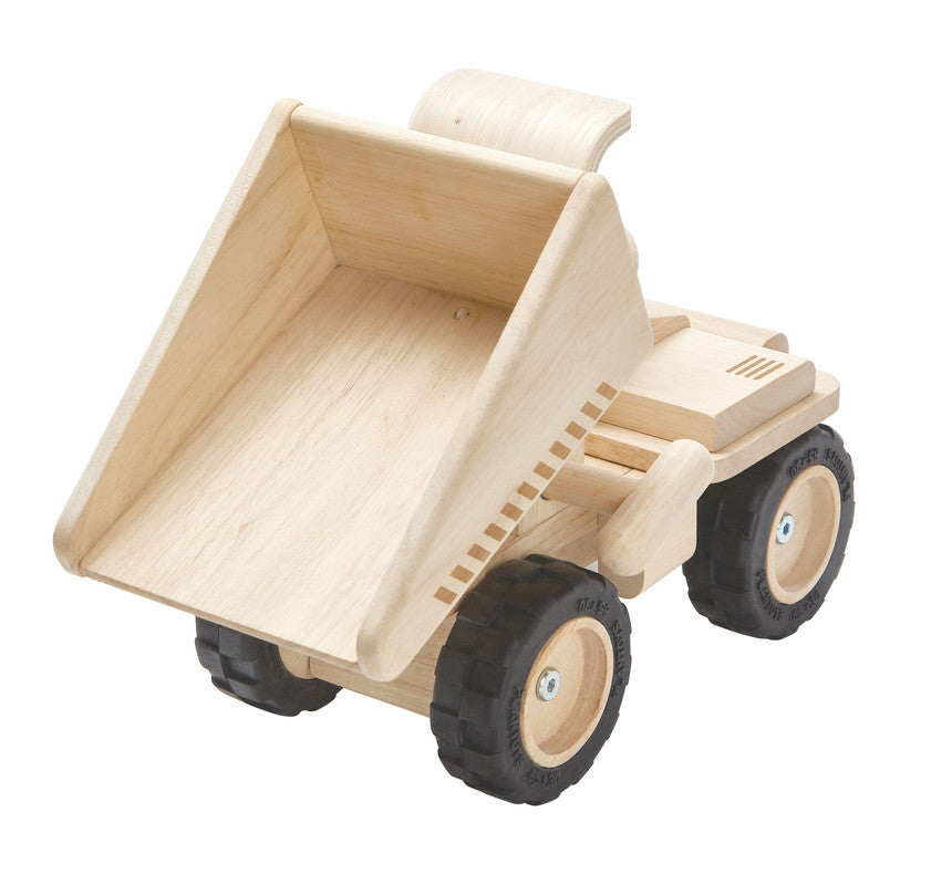 PlanToys Dump Truck — Wooden Toy Vehicle
