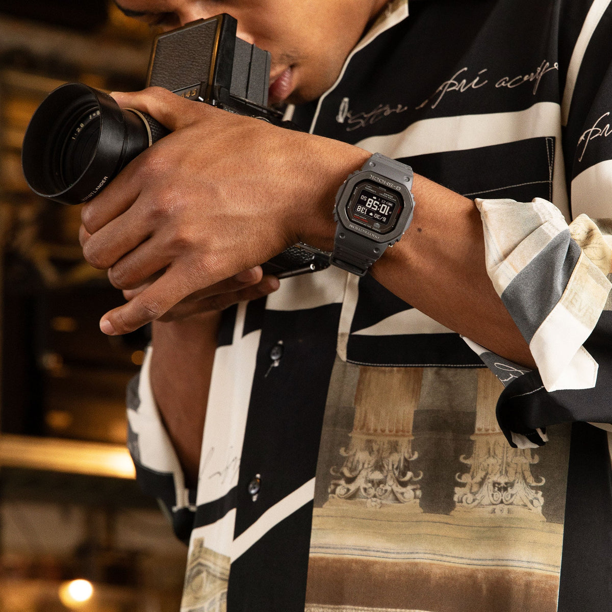 Casio G-SHOCK DW-H5600MB Bluetooth Fitness & Health Smartwatch