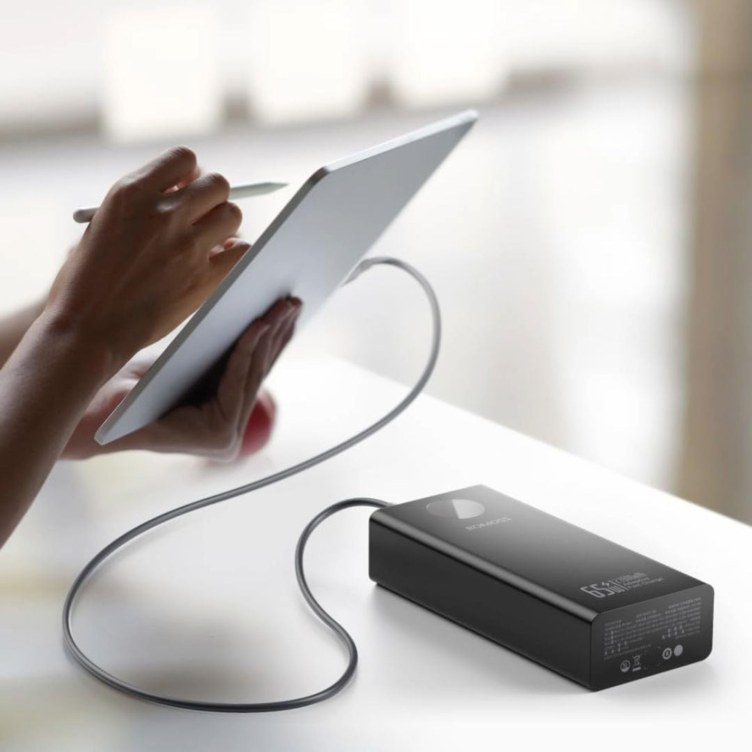 Romoss Pro 65W 27000mAh Power Bank, Black, PEA27SPro - Makasib Offer