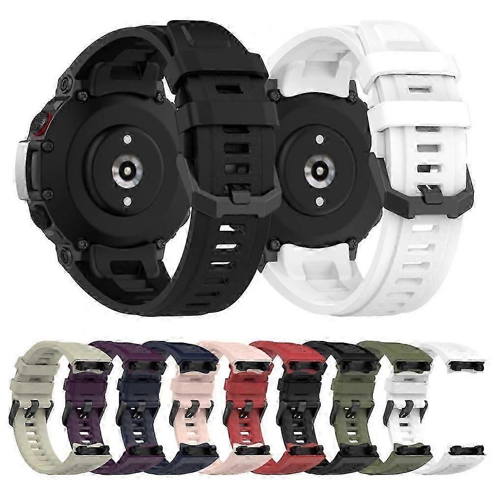 Silicone Strap Replacement For Amazfit T-Rex 2 Smart Watch