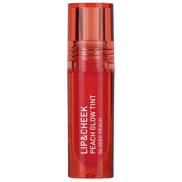 LIP & CHEEK PEACH GLOW TINT 2.4G BABY BRIGHT (M) #06 DEEP PEACH