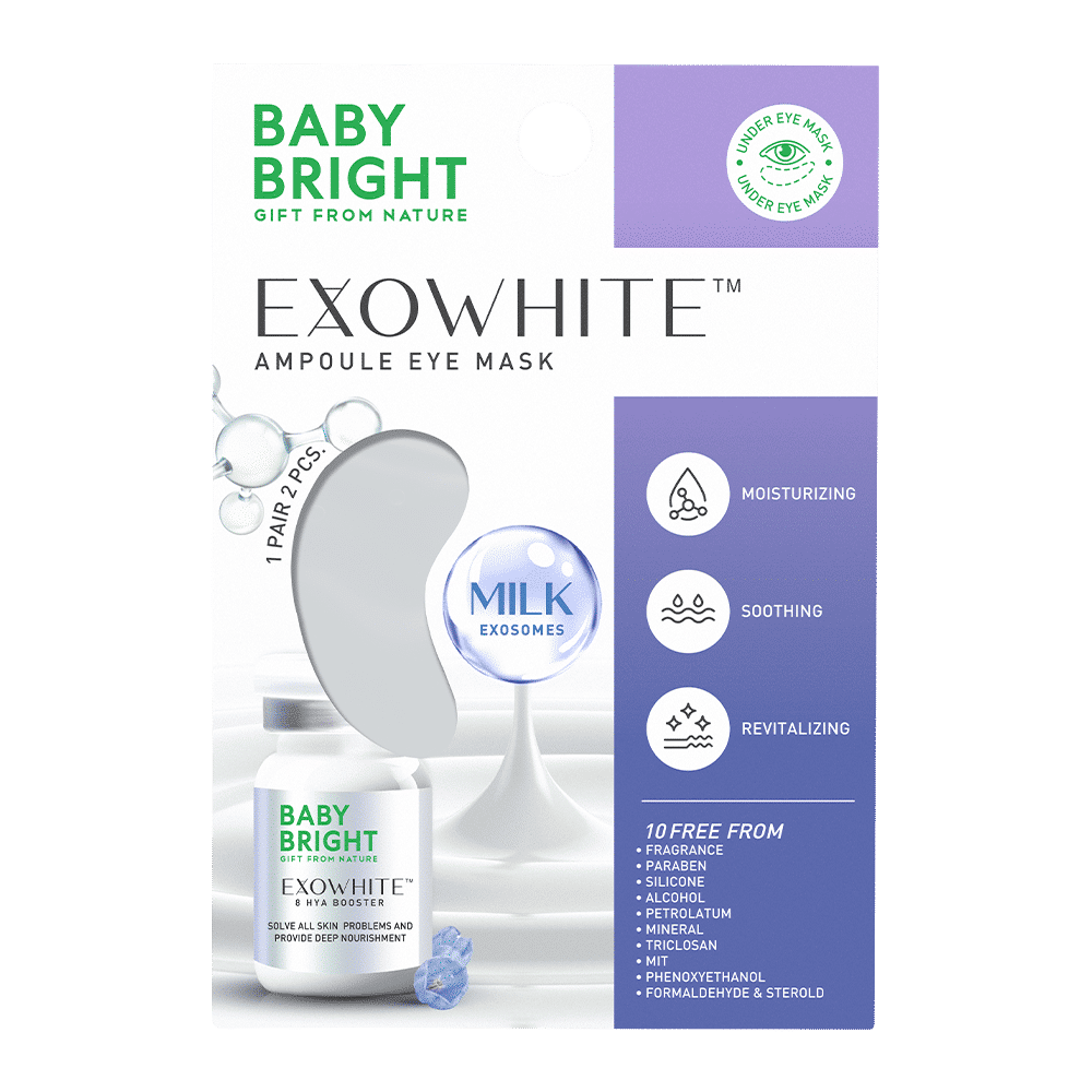 Exowhite Ampoule Eye Mask 2.5g x 1Pair Baby Bright (F)
