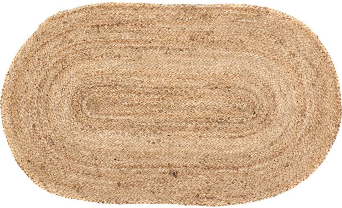 AIESY®  Reversible Beautiful Anti-Slip Handwoven Jute Rug