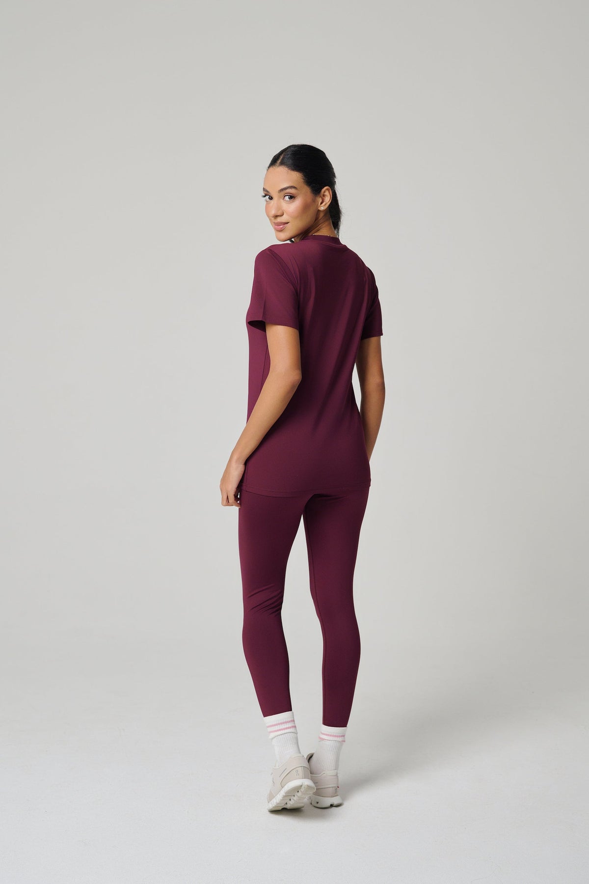 MULU Classic Women's Leggings - Maroon
