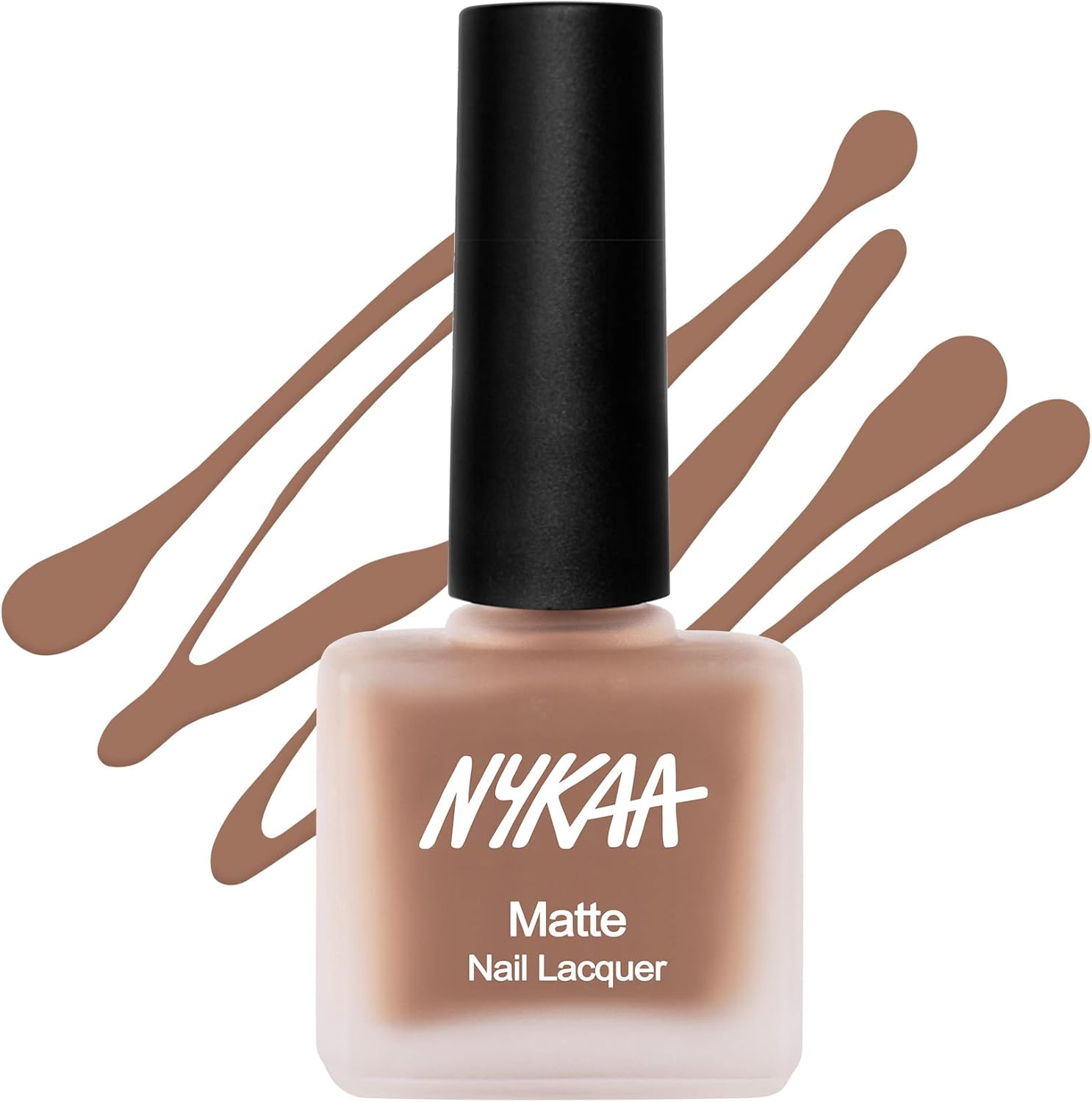 Nykaa Nude Matte Nail Enamel French Toast Shade No. 158