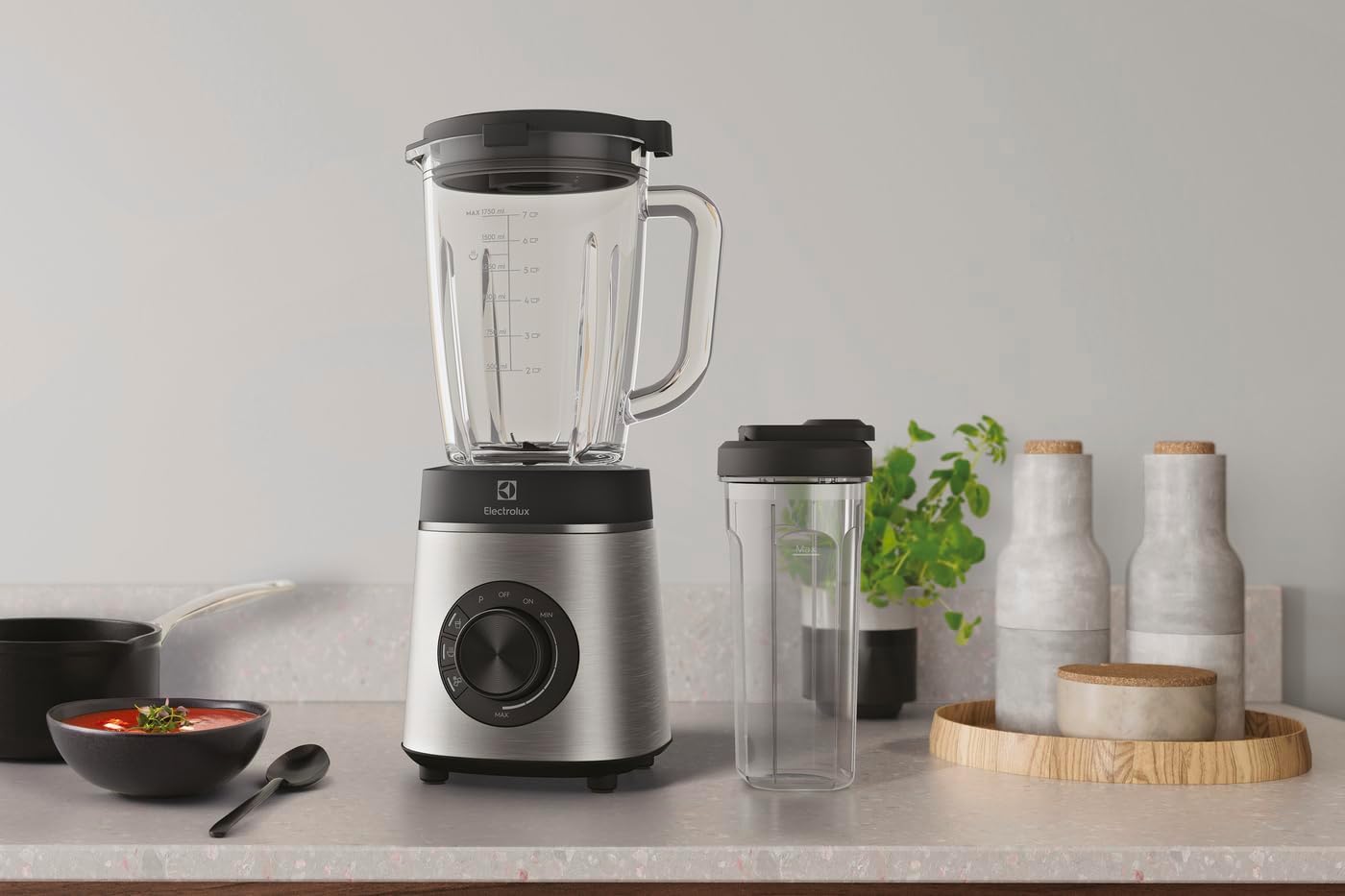 Electrolux Glass Jar Blender 1000W, 1.7L, E5TB1-700S