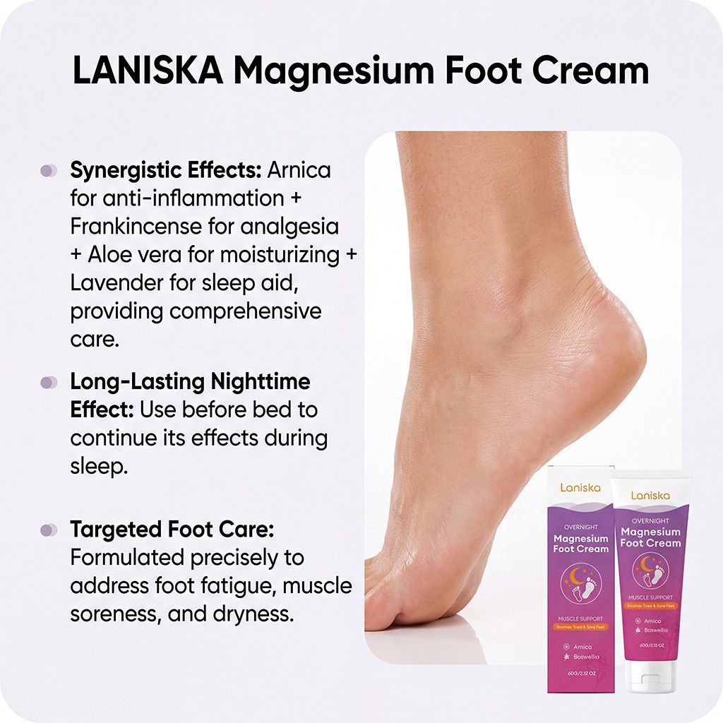 Arnica Foot Cream Hydrating Soft Feet Care 60g