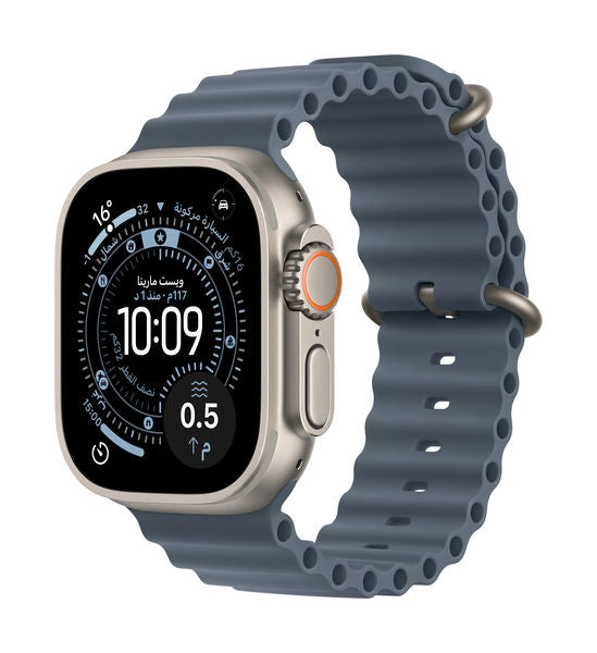 Ultra 3 G+C 49mm Titanium Case with Ocean Band