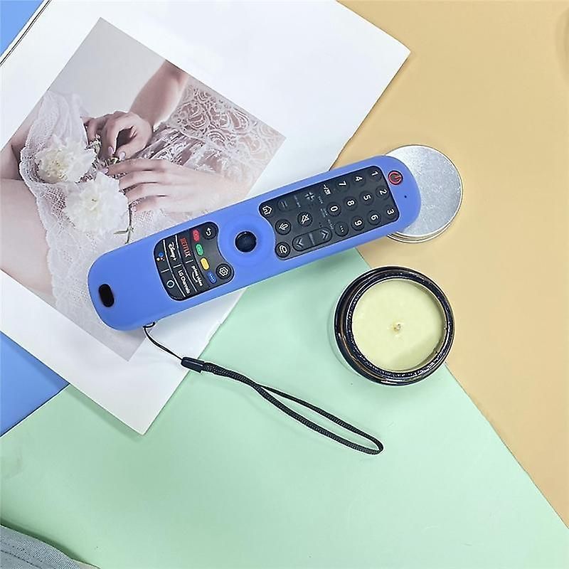 Silicone Protective Cover for LG AN-MR21GC Remote - Shockproof Case with Raised Buttons, Skid-Proof Texture