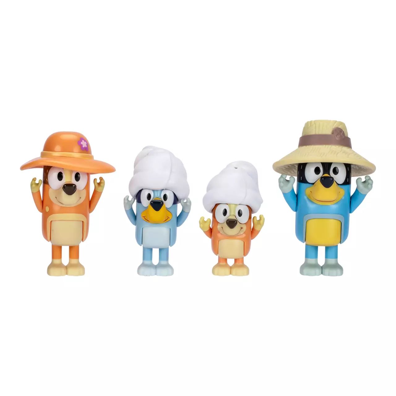 Bluey Family Trip Playset (Set of 4), 3+ years