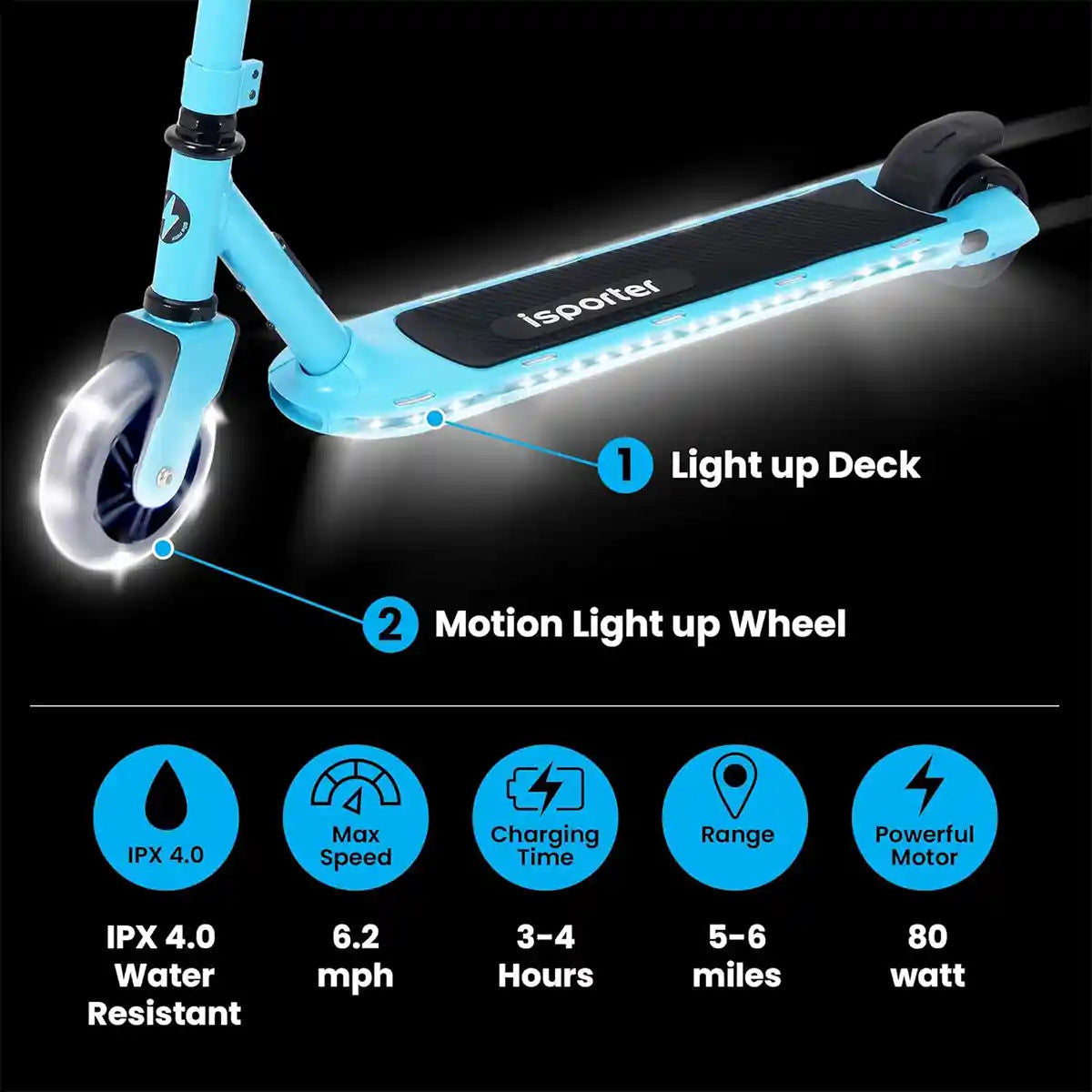 G2 Kids Electric Scooter_Blue