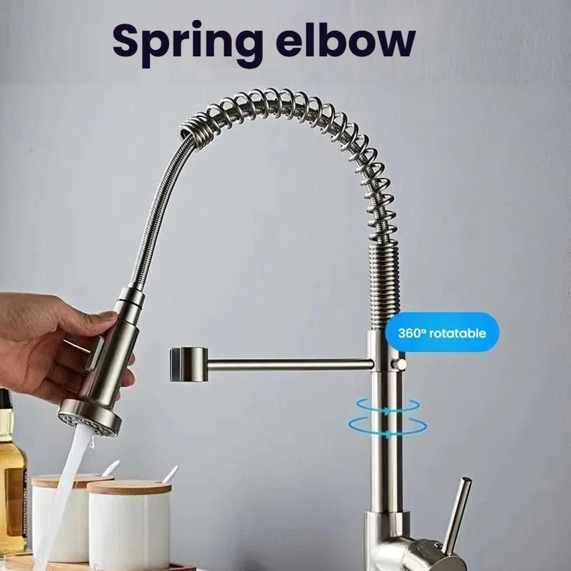 Kitchen Pull Down Spring Faucet