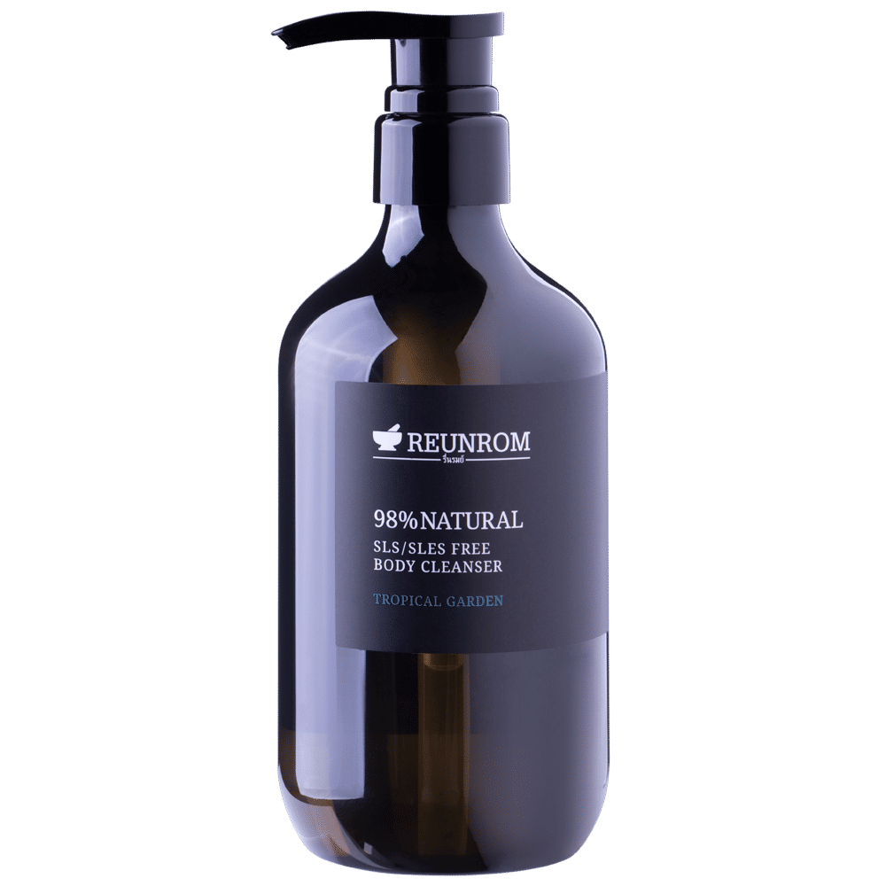 98% Natural SLS/SLES Free Body Cleanser 500ml Reunrom Tropical Garden