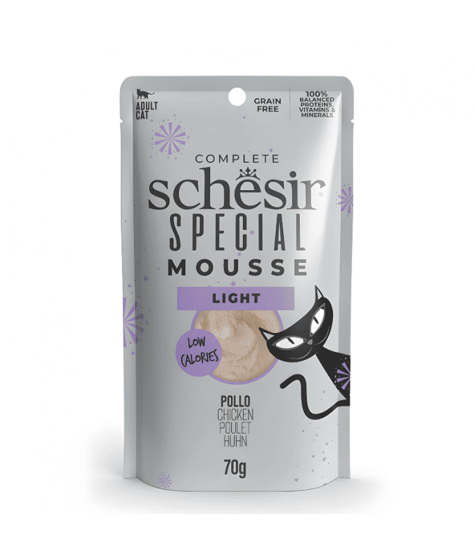 Schesir Special Mousse (Light) For Cat - Chicken 70g