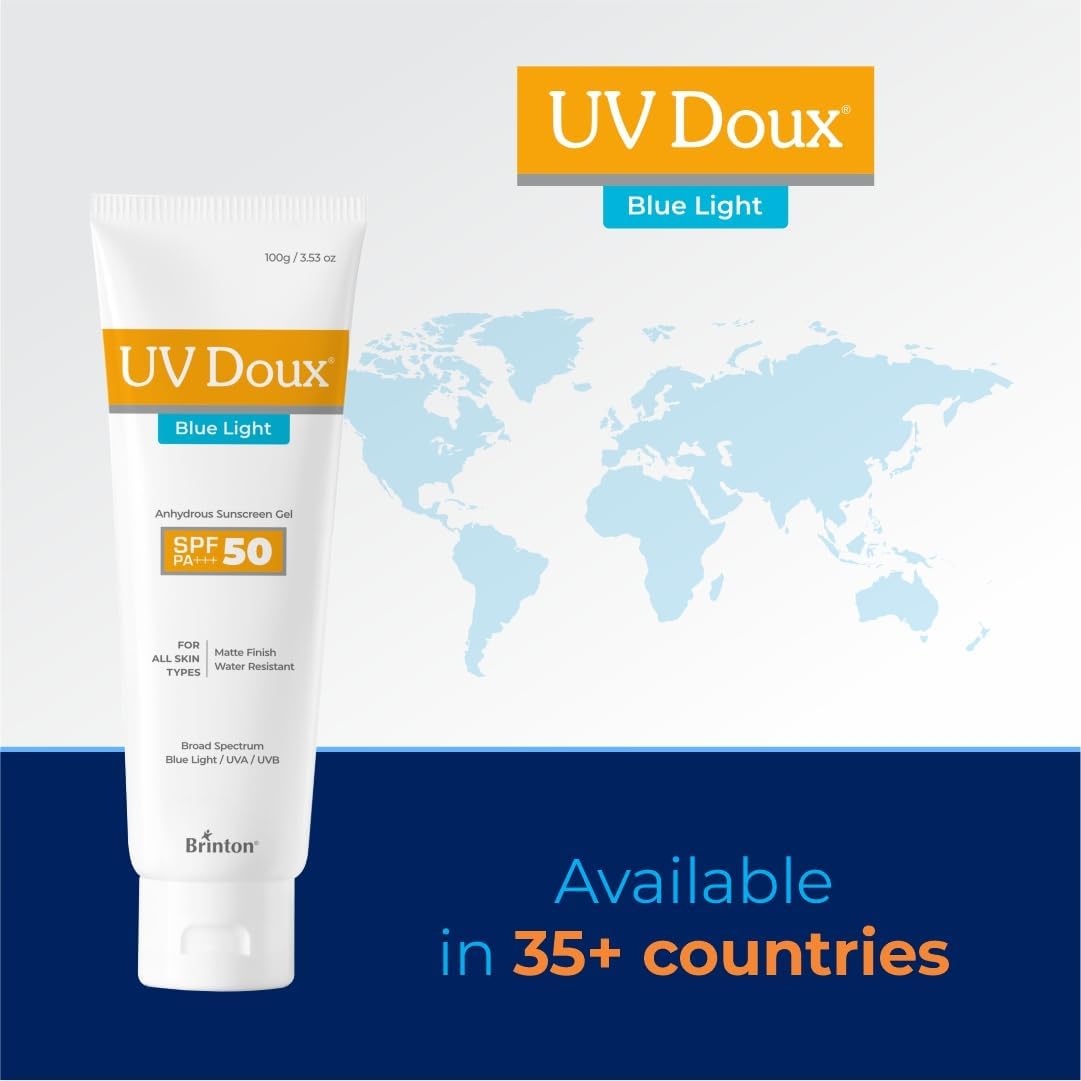 Brinton UV Doux Blue Light Sunscreen Protection Gel 100g