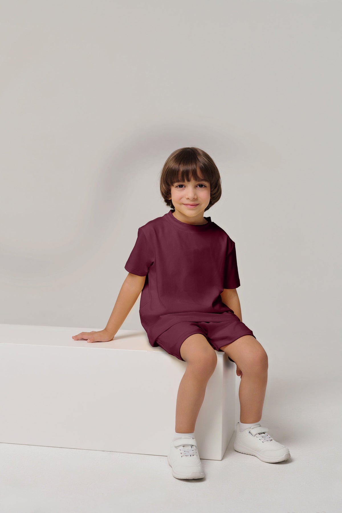 MULU Classic Kids Shorts - Maroon