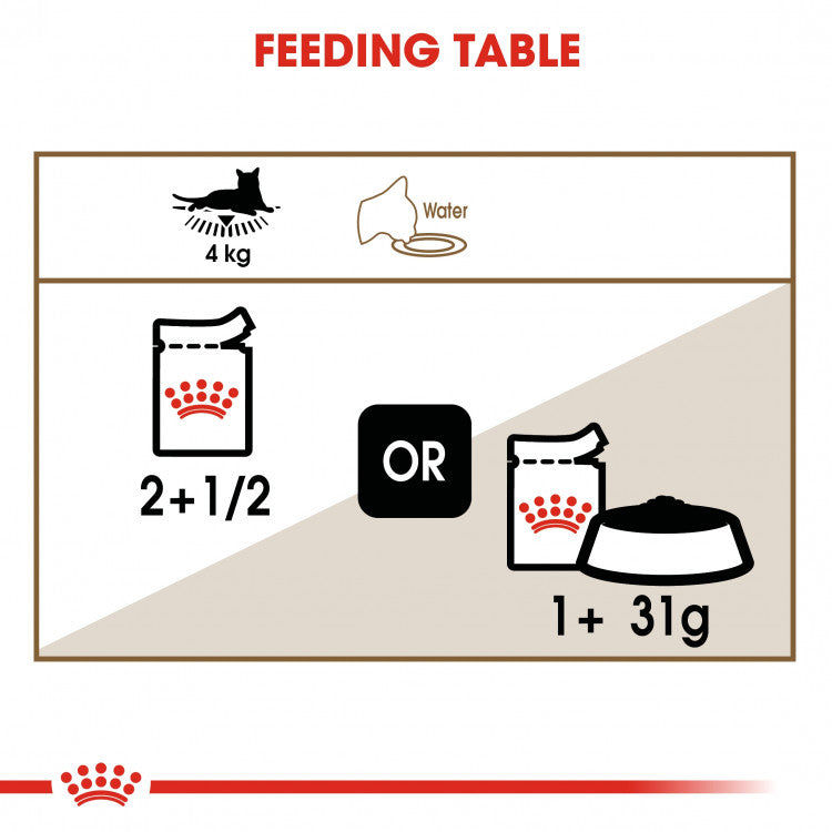 Royal Canin Feline Health Nutrition Ageing +12 Gravy - 12 Wet Food Pouches