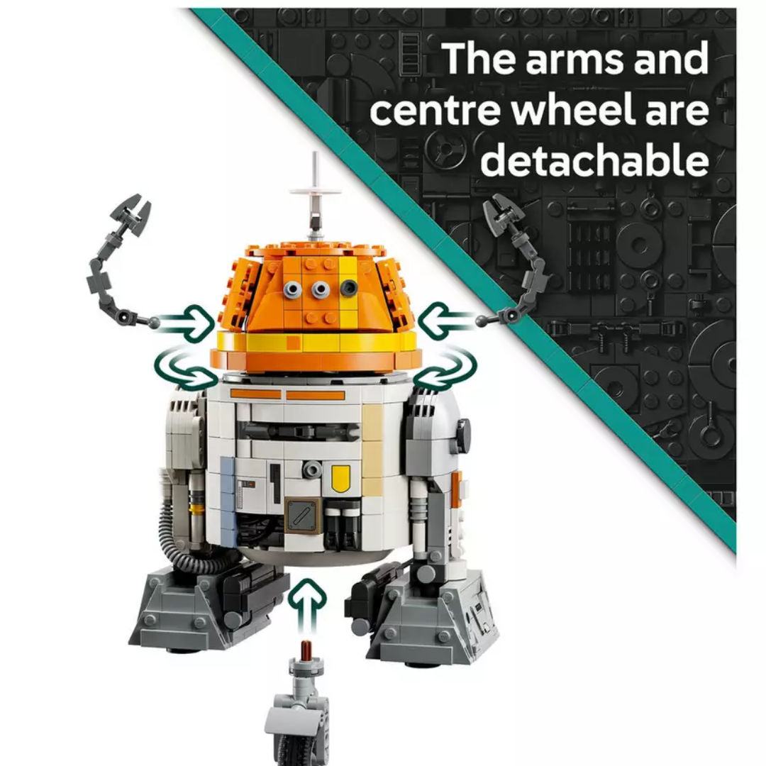 LEGO Star Wars Ahsoka Chopper Astromech Droid Building Toy Set